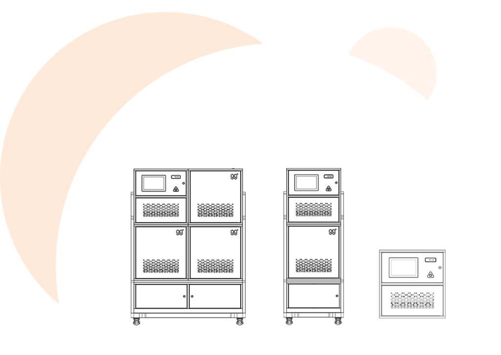 Combination cabinet line drawing