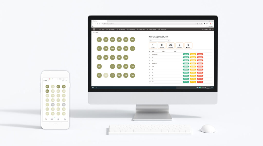 99Plus unified cloud management platform dashboard for multi‑site smart key cabinet API integration